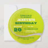 Einladung zu Tennis Celebration (Vorderseite)