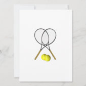 Einladung zu Tennisveranstaltungen (Rückseite)