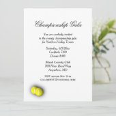 Einladung zu Tennisveranstaltungen (Stehend Vorderseite)