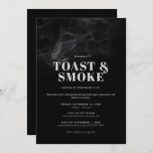 Einladung zu Toast- und Rauchveranstaltung (Vorne/Hinten)
