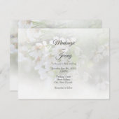 Einladung zu Traumblüten (Vorne/Hinten)