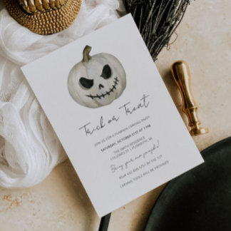 Einladung zu Trick oder Treat Halloween