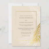 Einladung zu tropischen Hochzeiten (Vorderseite)