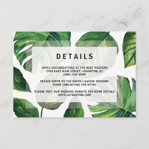 Einladung zu tropischen Hochzeiten, Beach Wedding 