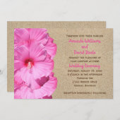 Einladung zu tropischen Hochzeiten (Strand, Sand & (Vorne/Hinten)