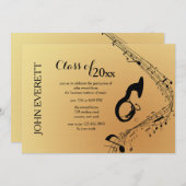 Einladung zu Tuba Musikinstrumenten (Vorne/Hinten)