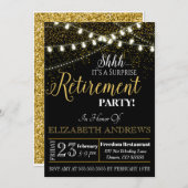 Einladung zu unerwarteten Ruhestand - Krankenschwe (Vorne/Hinten)