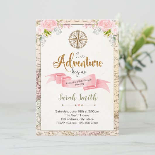 Einladung zu unserem Abenteuer (Stehend Vorderseite)