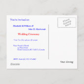 Einladung zu Veranstaltungen, Flussufer (Rückseite)