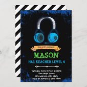 Einladung zu Videospielen (Vorne/Hinten)