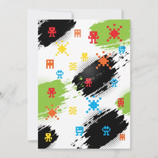 Einladung zu Videospielen (Rückseite)