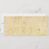 Einladung zu Vintagen Hochzeiten (Rückseite)