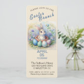 Einladung zu Vintagen Osterfeiern (Stehend Vorderseite)