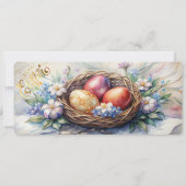 Einladung zu Vintagen Osterfeiern (Rückseite)