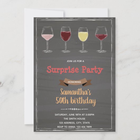 Einladung zu Vollkommenheitskarton (Vorderseite)