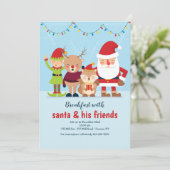 Einladung zu Weihnachten (Stehend Vorderseite)