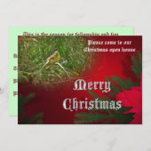 Einladung zu Weihnachten (Vorne/Hinten)