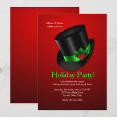 Einladung zu Weihnachten (Vorne/Hinten)