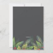 Einladung zu Weihnachten (Rückseite)