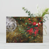 Einladung zu Weihnachten (Stehend Vorderseite)