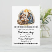 Einladung zu Weihnachten (Stehend Vorderseite)