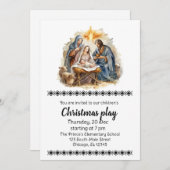 Einladung zu Weihnachten (Vorne/Hinten)