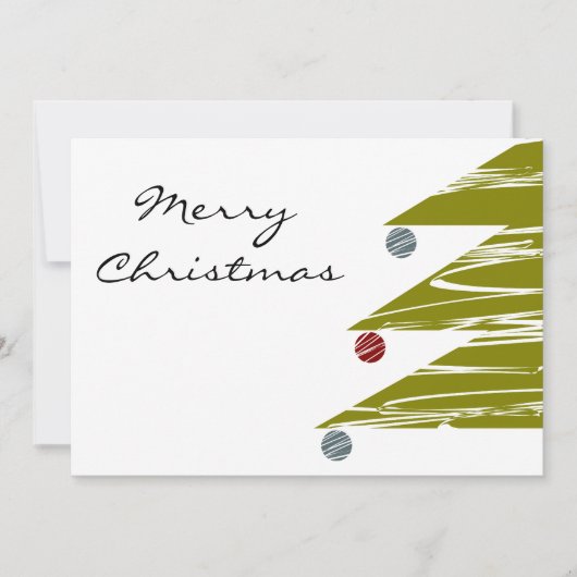 Einladung zu Weihnachten (Vorderseite)