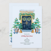 Einladung zu Weihnachten (Vorne/Hinten)