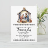 Einladung zu Weihnachten (Stehend Vorderseite)