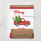 Einladung zu Weihnachten (Vorderseite)