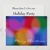 Einladung zu Weihnachten (Vorne/Hinten)