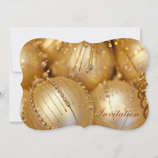 Einladung zu Weihnachten (Vorderseite)