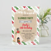 Einladung zu Weihnachten (Stehend Vorderseite)