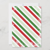 Einladung zu Weihnachten (Rückseite)