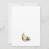 Einladung zu Weihnachten Candles (Rückseite)