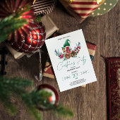 Einladung zu Weihnachten-Gnomen & Pine Cones