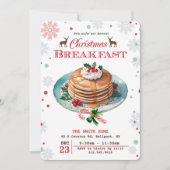 Einladung zu Weihnachten Pancakes (Vorderseite)