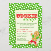 Einladung zu Weihnachts-Cookie (Vorne/Hinten)