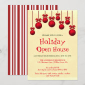 Einladung zu Weihnachtsfeiern (Vorne/Hinten)