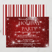 Einladung zu Weihnachtsfeiern (Vorne/Hinten)