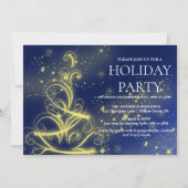 Einladung zu Weihnachtsfeiern (Vorderseite)