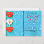 Einladung zu Weihnachtsfeiern (Vorderseite)