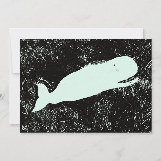 Einladung zu Weißwal (Vorderseite)