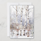 Einladung zu Winterberghochzeiten (Rückseite)