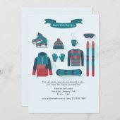 Einladung zu Winterelementen (Vorne/Hinten)