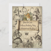 Einladung zu Wonderland (Vorderseite)