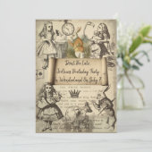 Einladung zu Wonderland (Stehend Vorderseite)