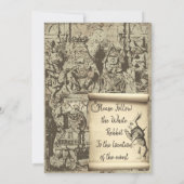 Einladung zu Wonderland (Rückseite)