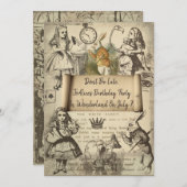 Einladung zu Wonderland (Vorne/Hinten)