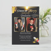 Einladung zu zwei Fotos (Stehend Vorderseite)